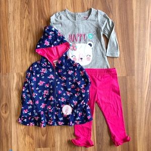 Happy floral 3pc set